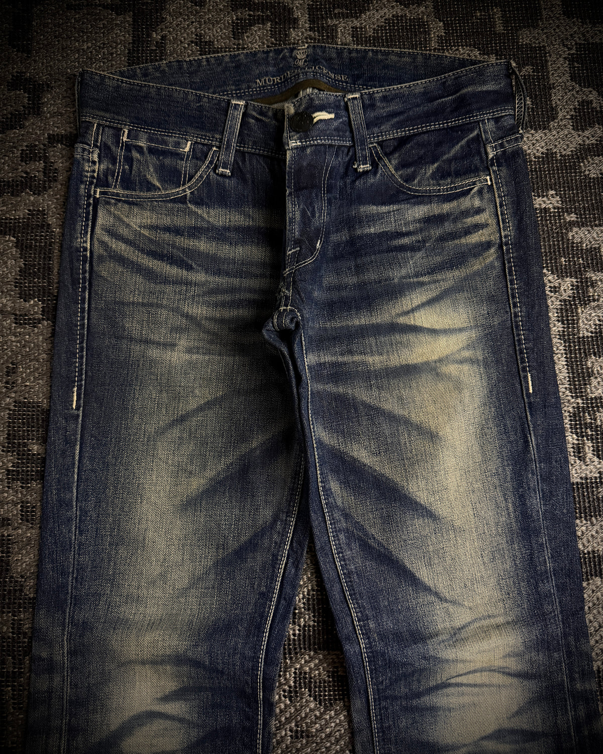 Murder License Whiskered Boot Cut Jeans