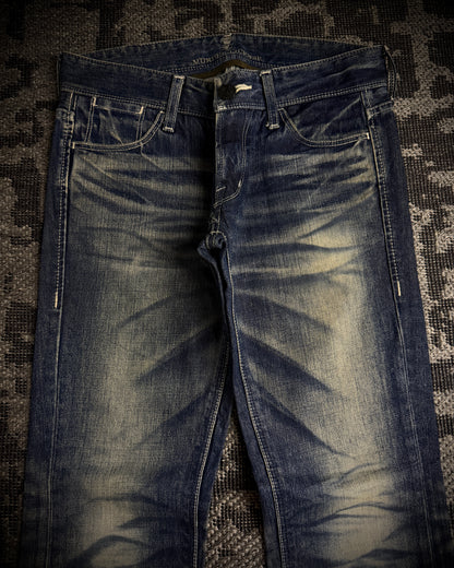 Murder License Whiskered Boot Cut Jeans
