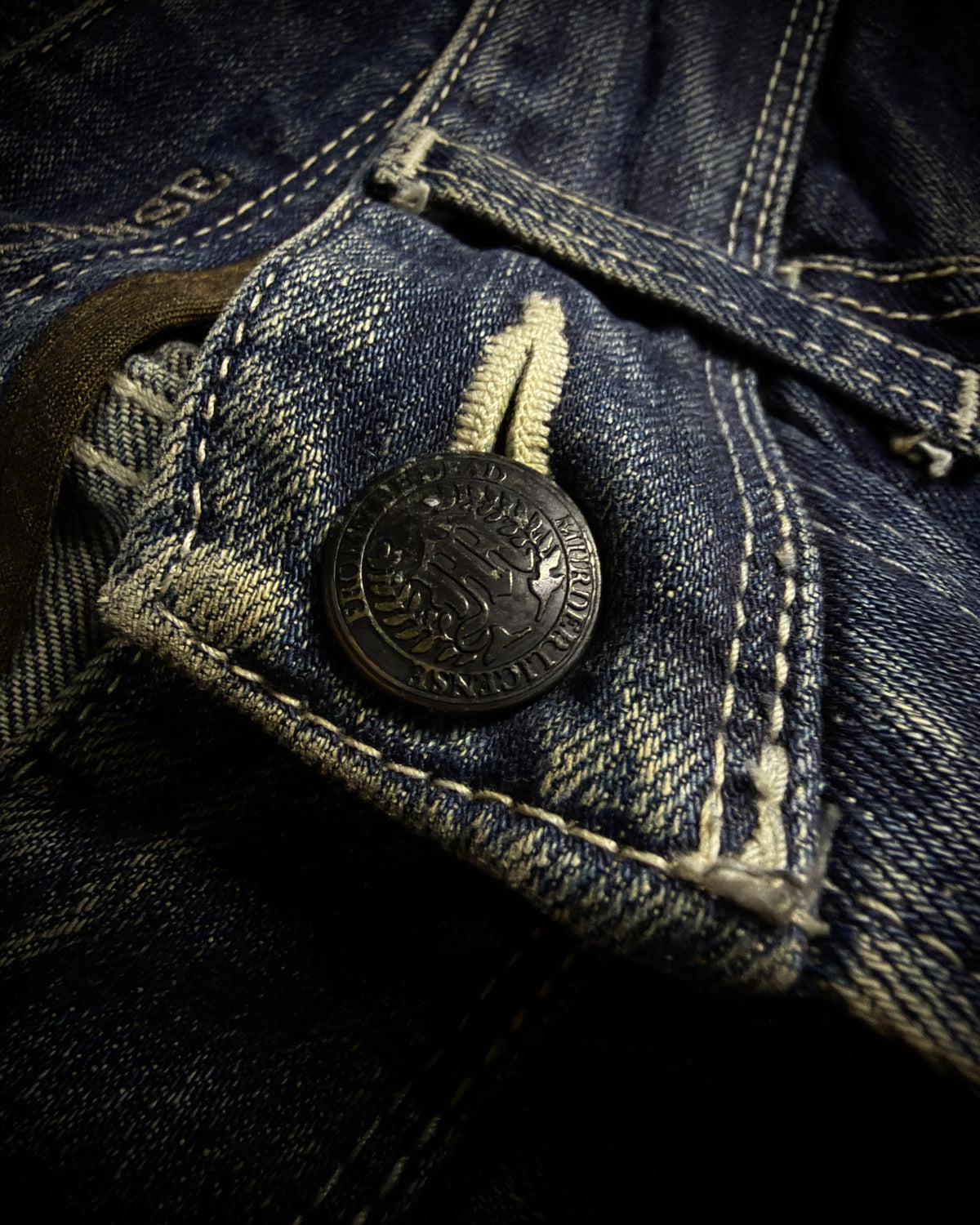 Murder License Whiskered Boot Cut Jeans