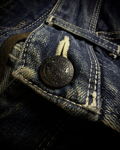 Murder License Whiskered Boot Cut Jeans