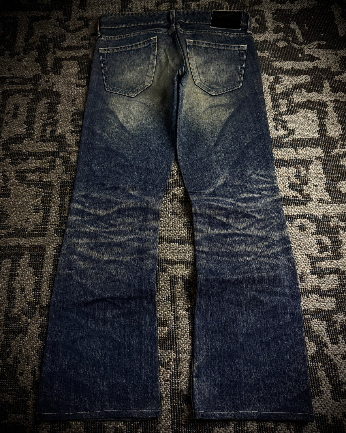 Murder License Whiskered Boot Cut Jeans
