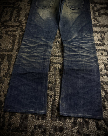 Murder License Whiskered Boot Cut Jeans