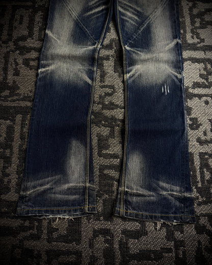 Nicole Club for Men Whiskered Boot Cut Jeans