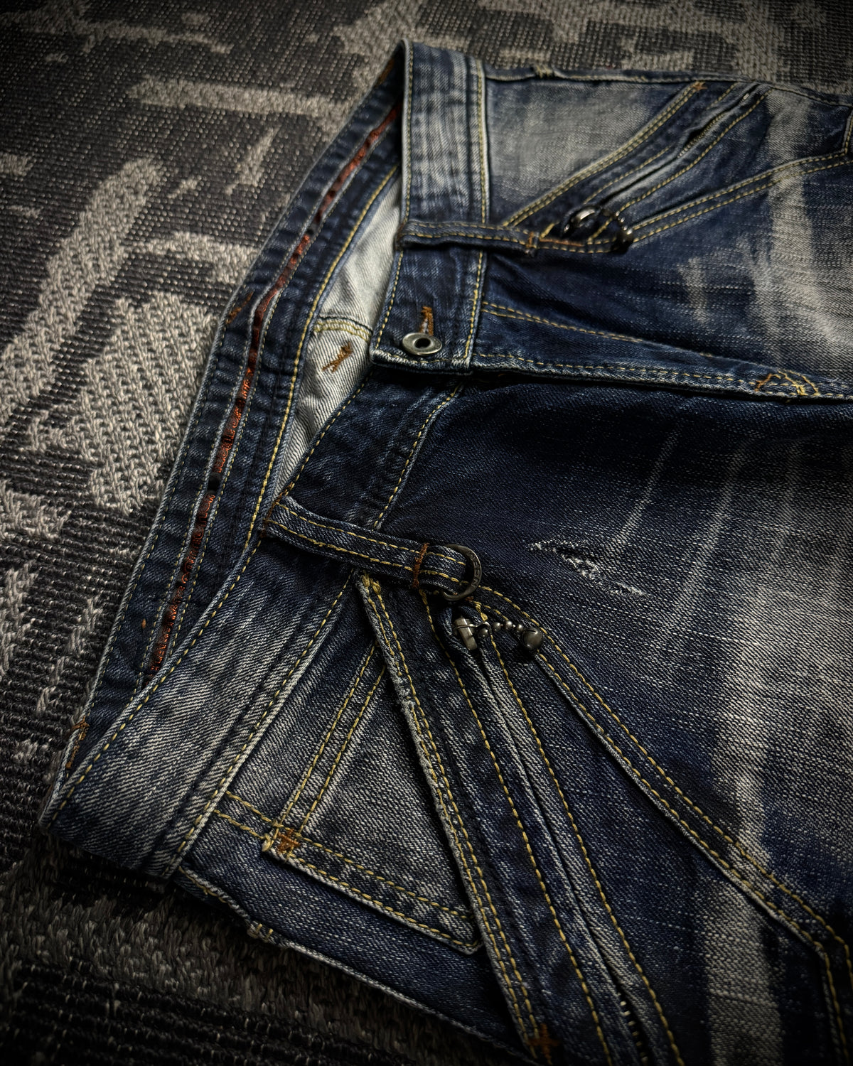 Nicole Club for Men Whiskered Boot Cut Jeans