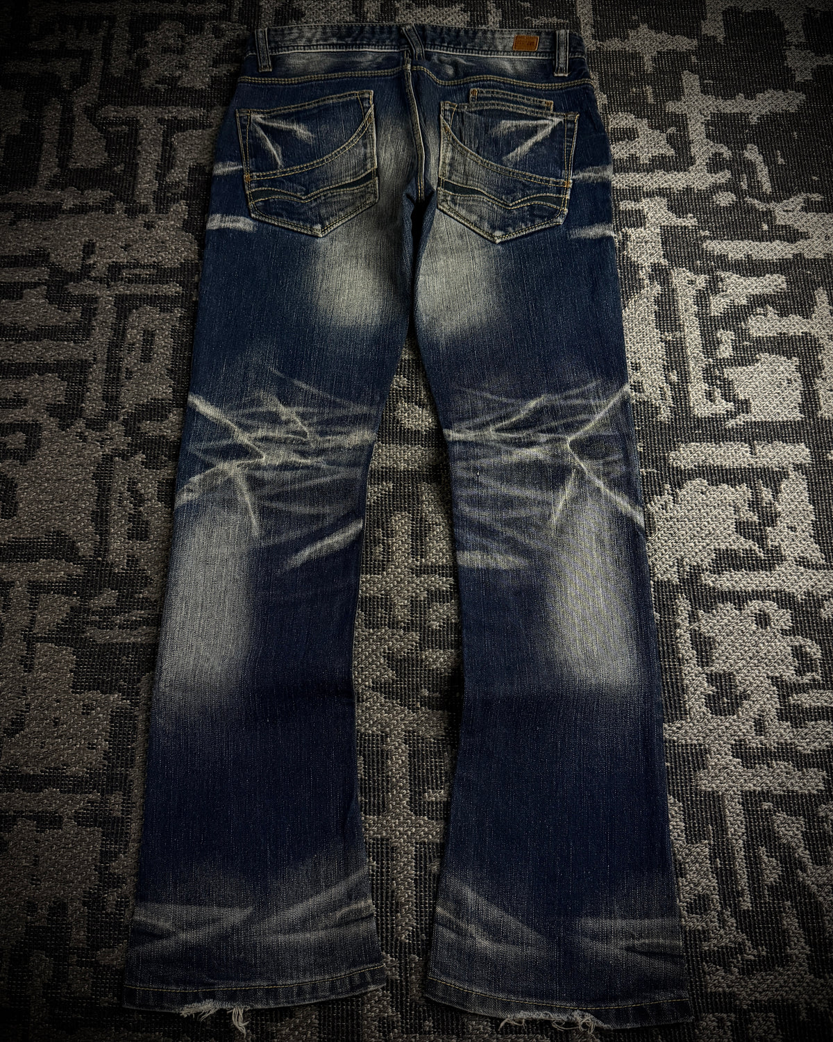 Nicole Club for Men Whiskered Boot Cut Jeans