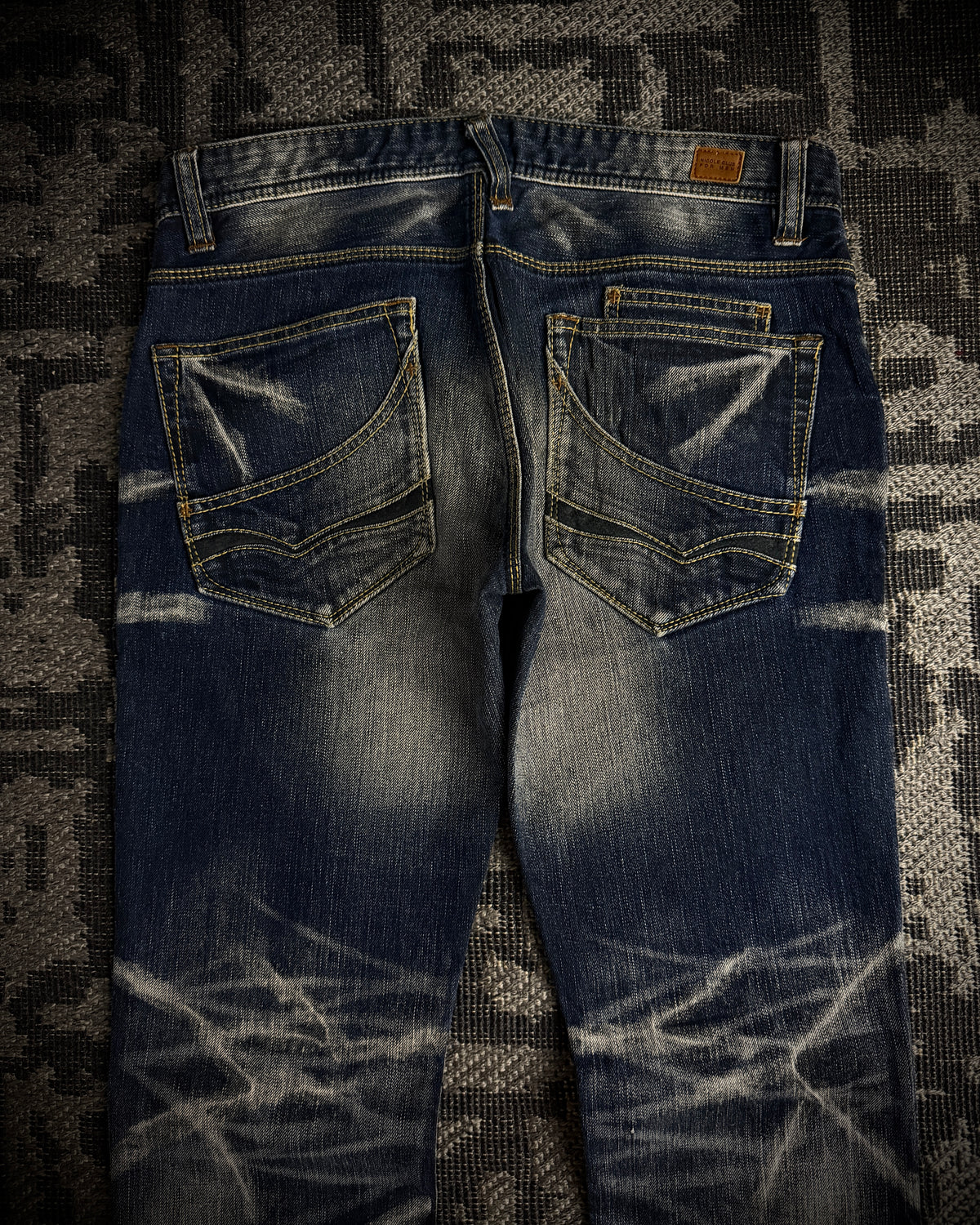 Nicole Club for Men Whiskered Boot Cut Jeans
