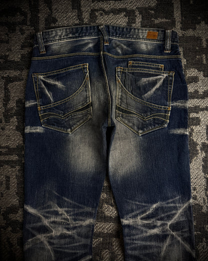 Nicole Club for Men Whiskered Boot Cut Jeans