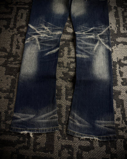 Nicole Club for Men Whiskered Boot Cut Jeans