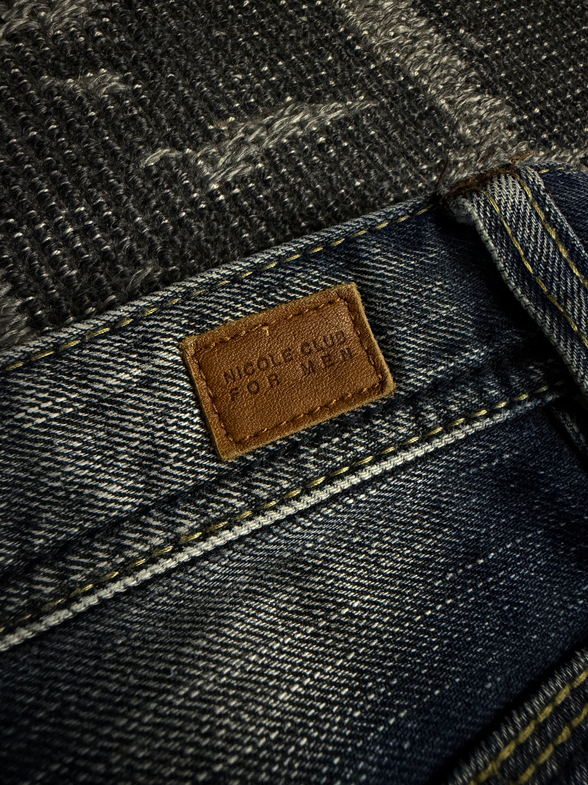 Nicole Club for Men Whiskered Boot Cut Jeans