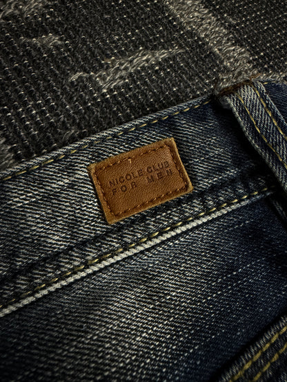 Nicole Club for Men Whiskered Boot Cut Jeans