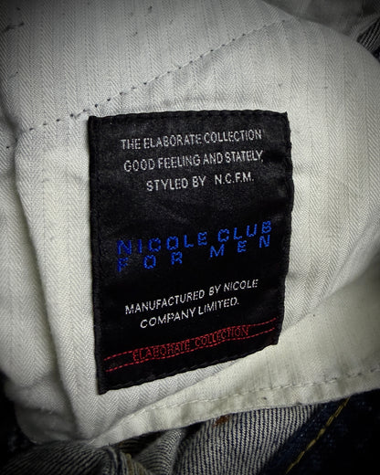 Nicole Club for Men Whiskered Boot Cut Jeans
