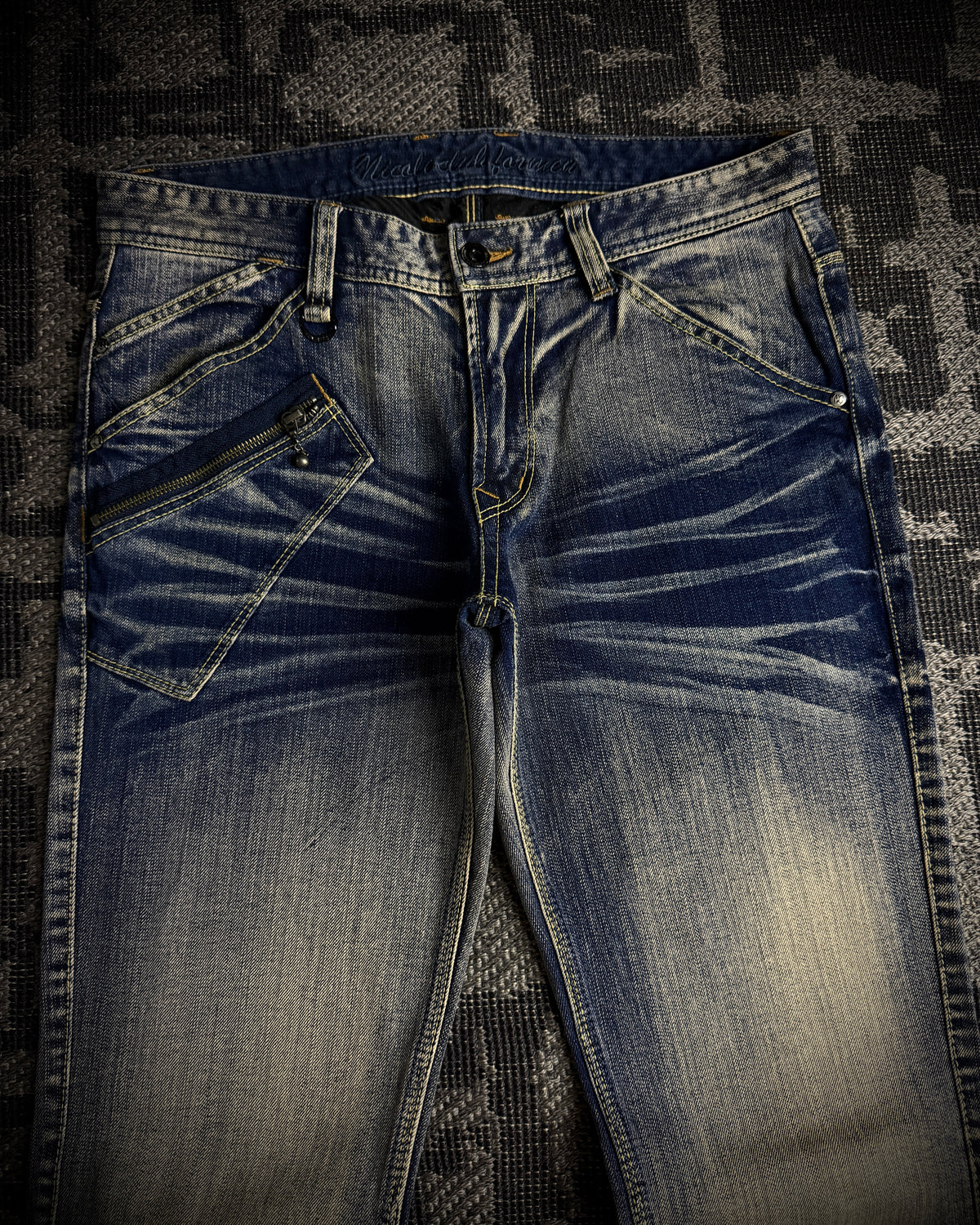 Nicole Club for Men Heavy Whiskered Jeans