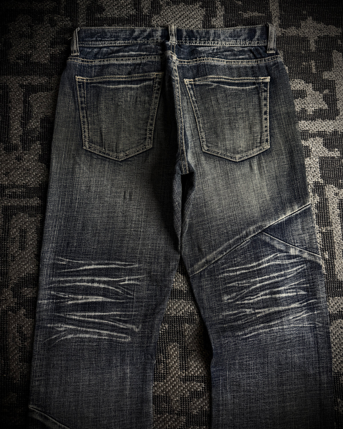 Daily Topics Panelled Distressed Flared Jeans