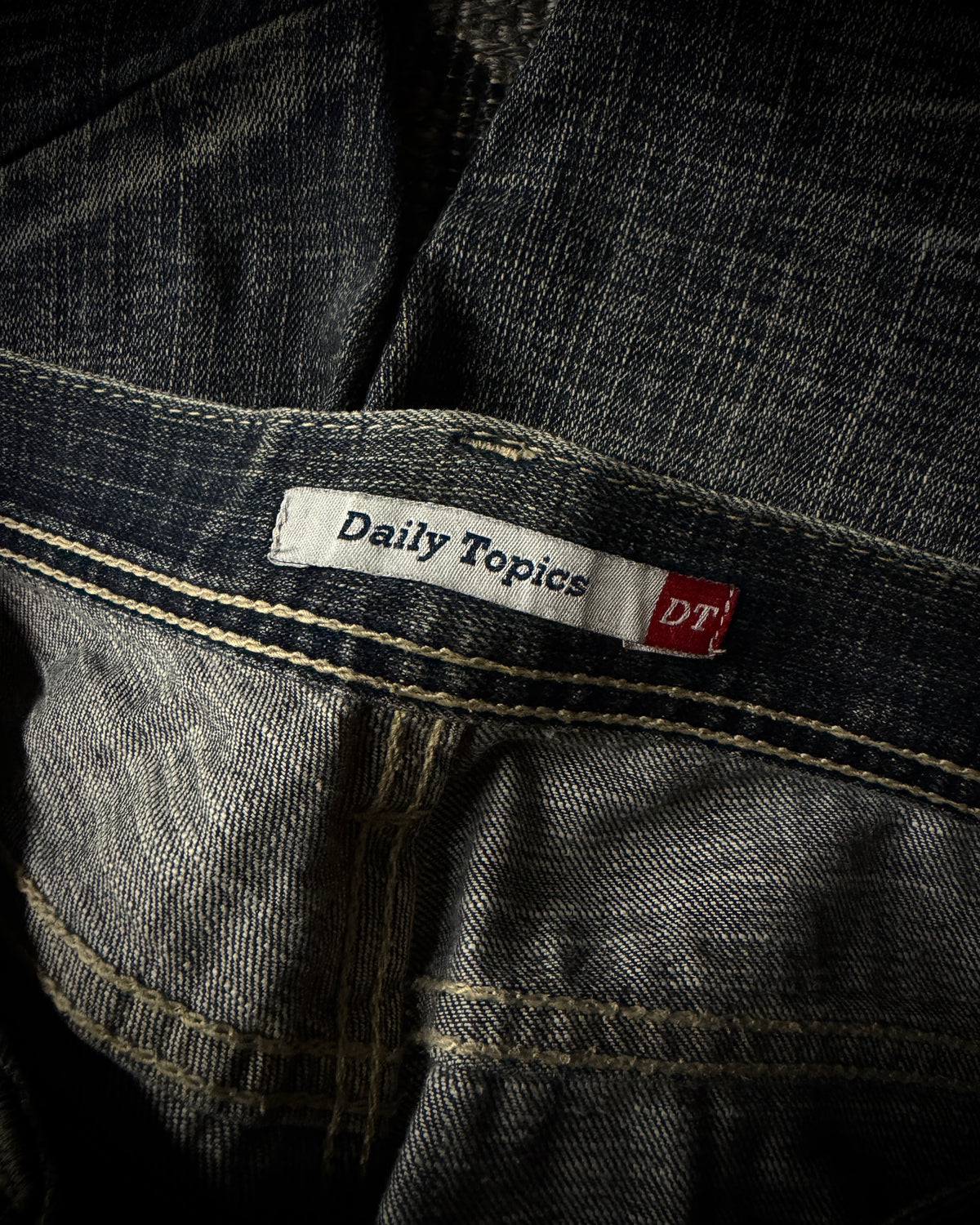 Daily Topics Panelled Distressed Flared Jeans