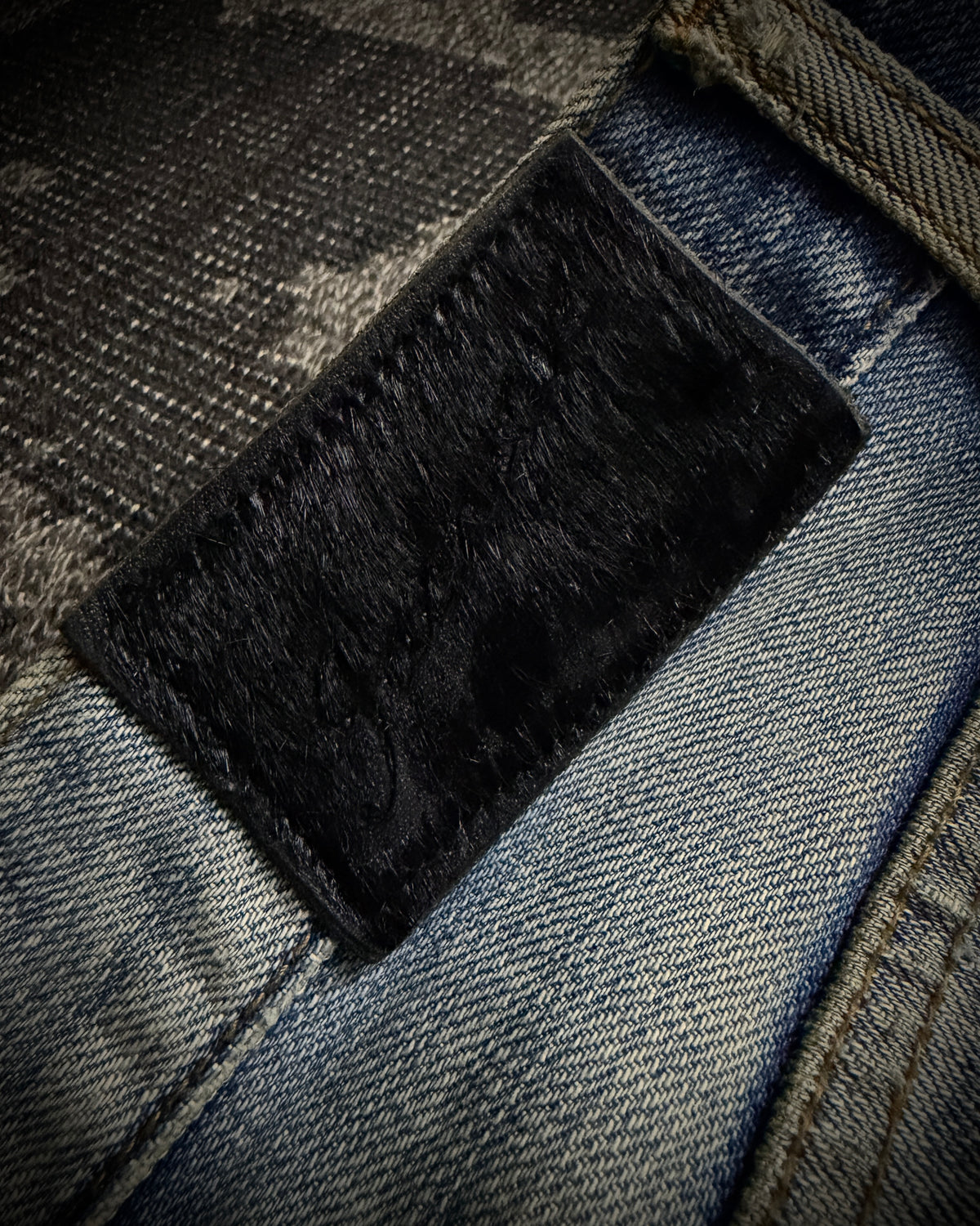 Jackrose Faded Destroyed Boot Cut Jeans