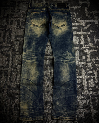 In the Attic Heavy Faded Slim Straight Jeans