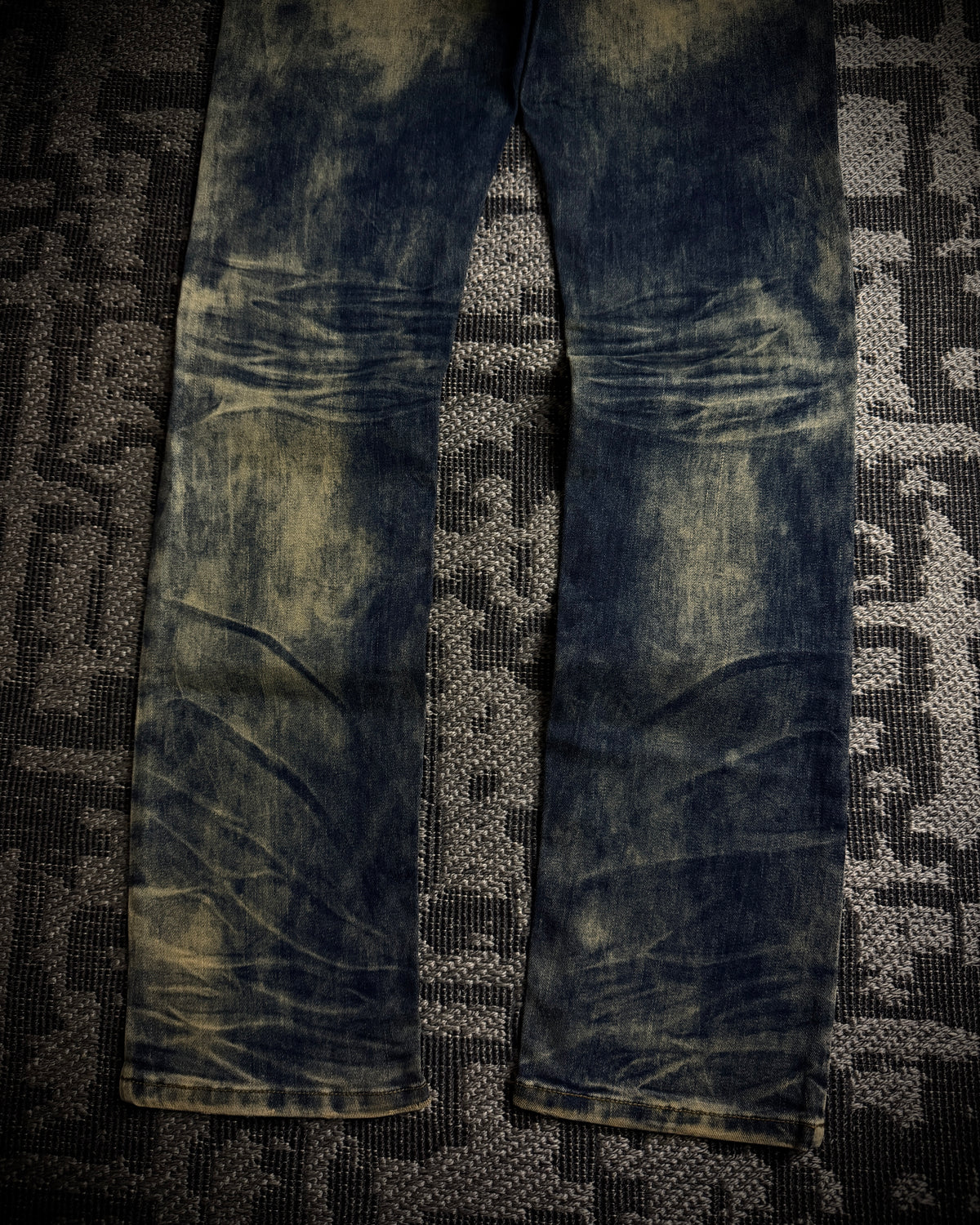 In the Attic Heavy Faded Slim Straight Jeans