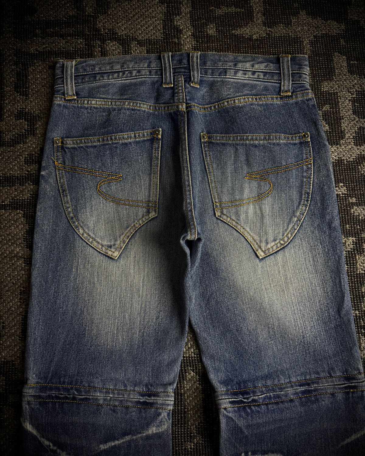 Semantic Design Wraparound Zip Convertible Jeans