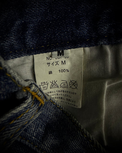 Semantic Design Wraparound Zip Convertible Jeans