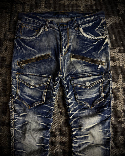 Clone Devgru Ruched Skinny Jeans
