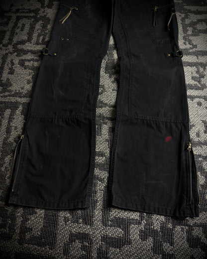 Sergeant Salute Multi-Zip Cargo Pants