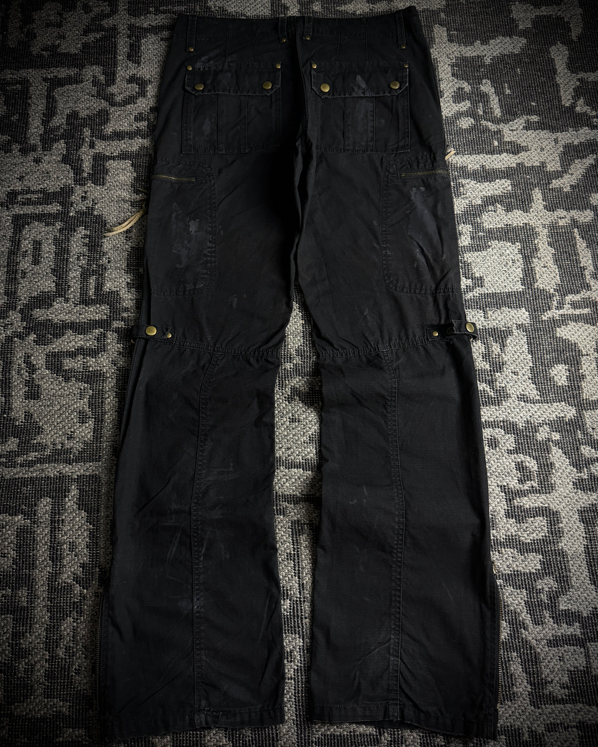 Sergeant Salute Multi-Zip Cargo Pants