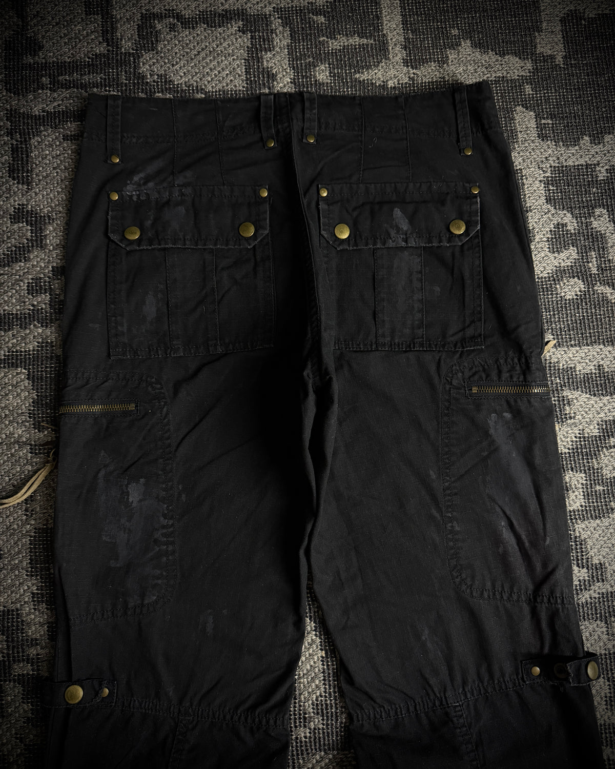 Sergeant Salute Multi-Zip Cargo Pants