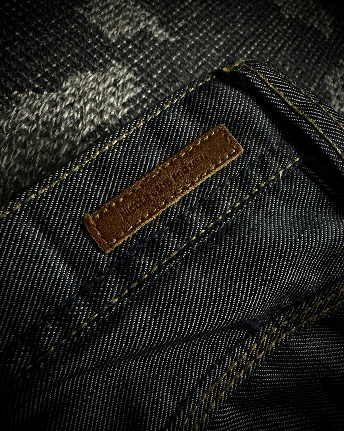 Nicole Club Silver Sheen Zip Jeans