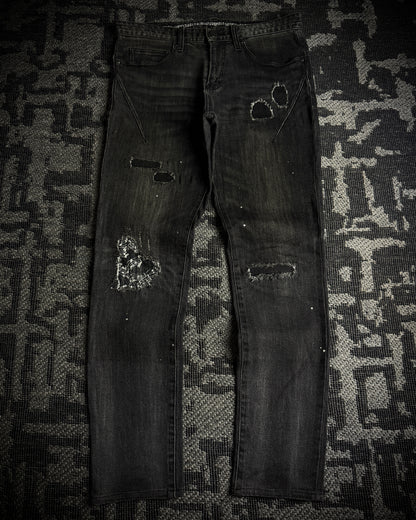 Number (N)ine × Loveless Guild Prime Distressed Jeans