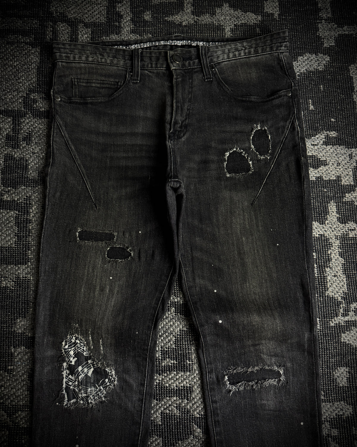 Number (N)ine × Loveless Guild Prime Distressed Jeans