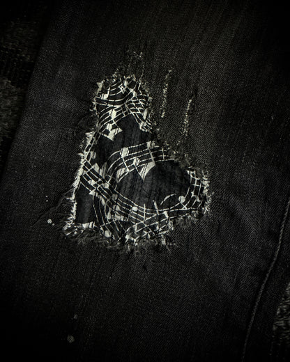 Number (N)ine × Loveless Guild Prime Distressed Jeans