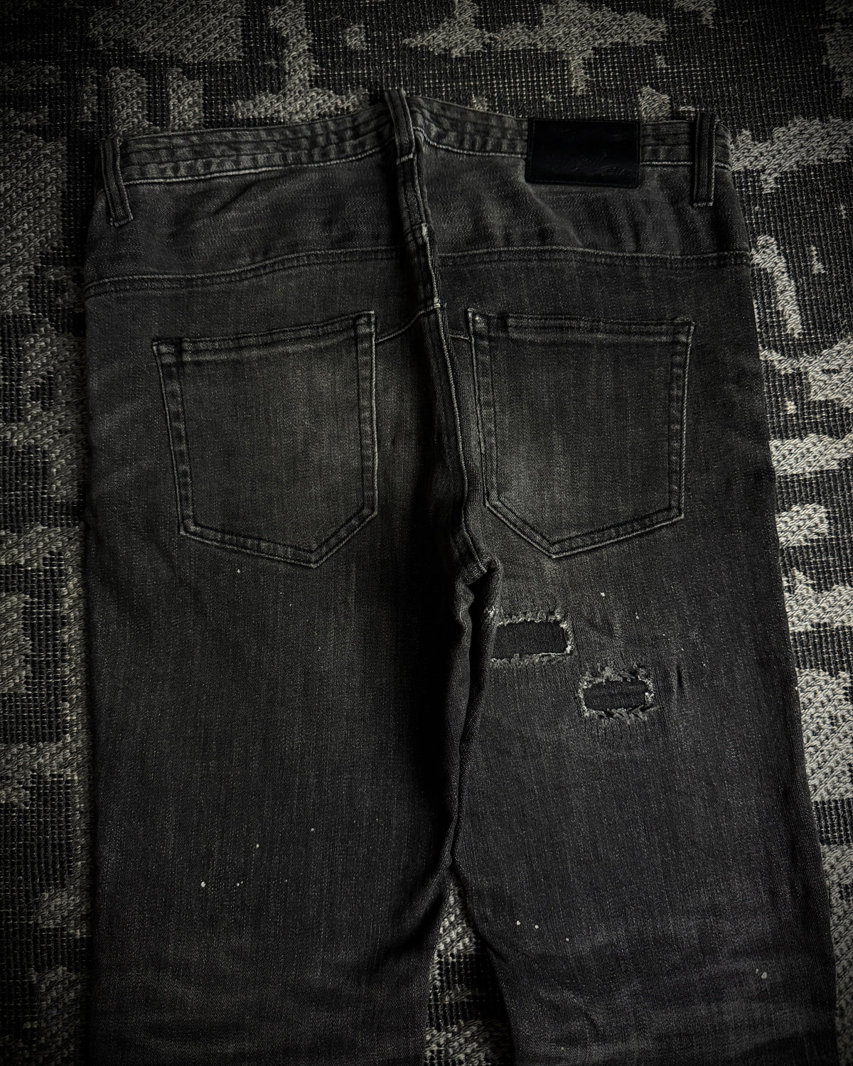 Number (N)ine × Loveless Guild Prime Distressed Jeans