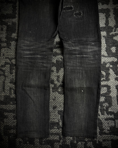 Number (N)ine × Loveless Guild Prime Distressed Jeans