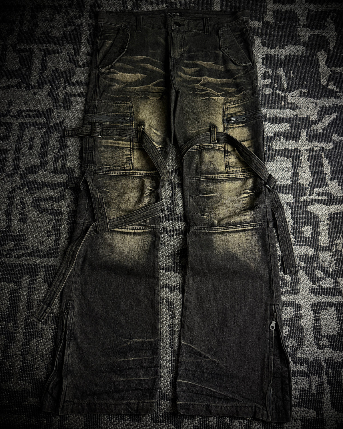 TopIsm Heavy Whiskered Utility Jeans