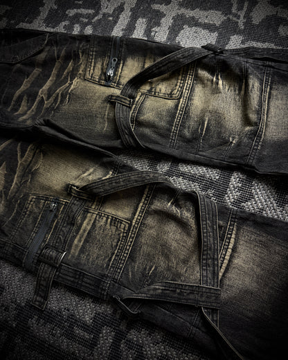 TopIsm Heavy Whiskered Utility Jeans