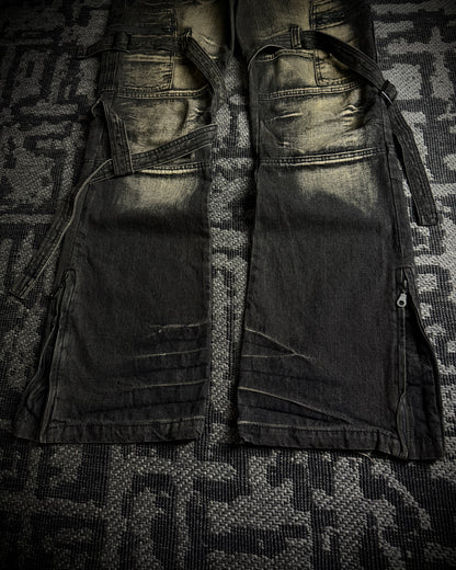 TopIsm Heavy Whiskered Utility Jeans