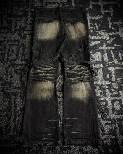 TopIsm Heavy Whiskered Utility Jeans