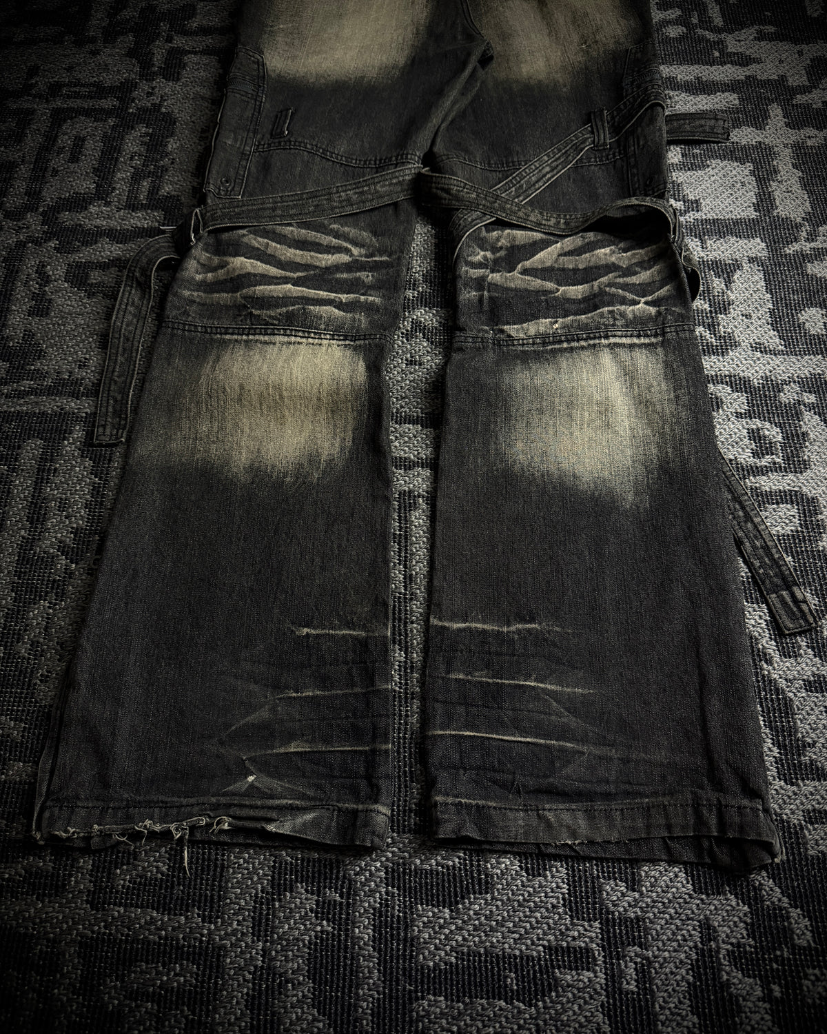 TopIsm Heavy Whiskered Utility Jeans