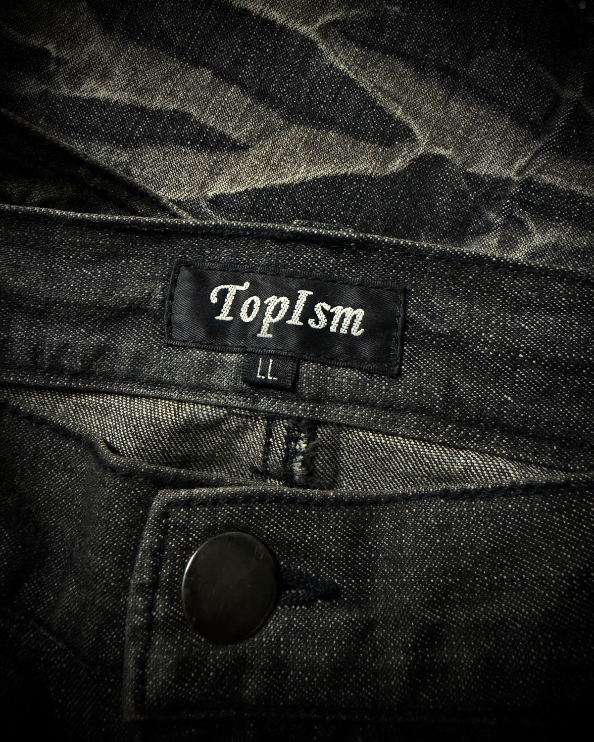 TopIsm Heavy Whiskered Utility Jeans