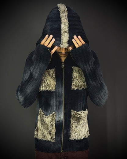 YASUYUKI ISHII Mohawk Hooded Jacket