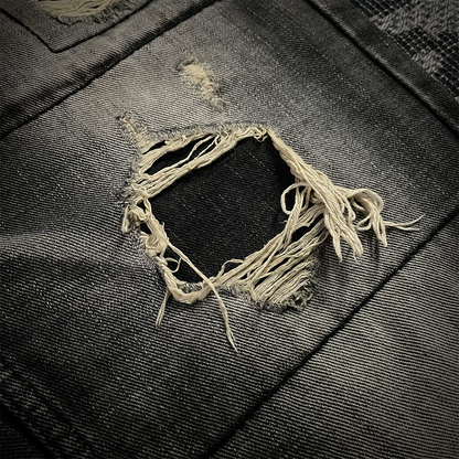 Glad News Distressed Bootcut Denim
