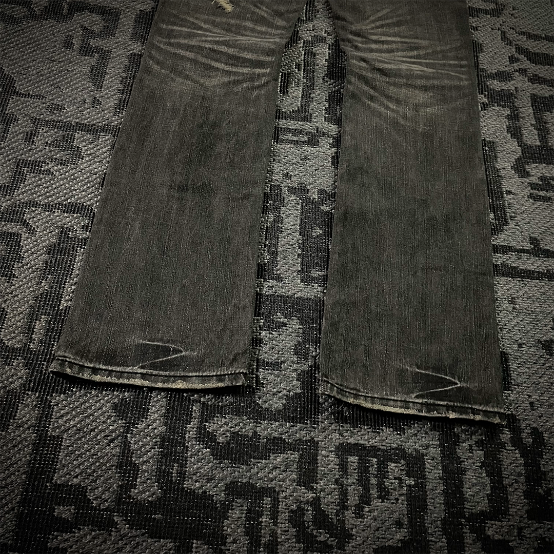 Glad News Distressed Bootcut Denim