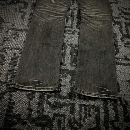 Glad News Distressed Bootcut Denim