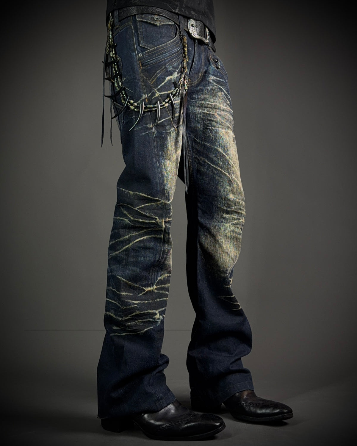 Nicole Club for Men Whiskered Curved Jeans