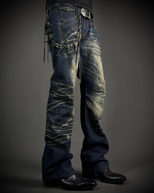 Nicole Club for Men Whiskered Curved Jeans