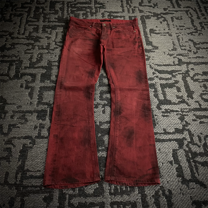 Fuga Japan Waxed Bootcut Pant