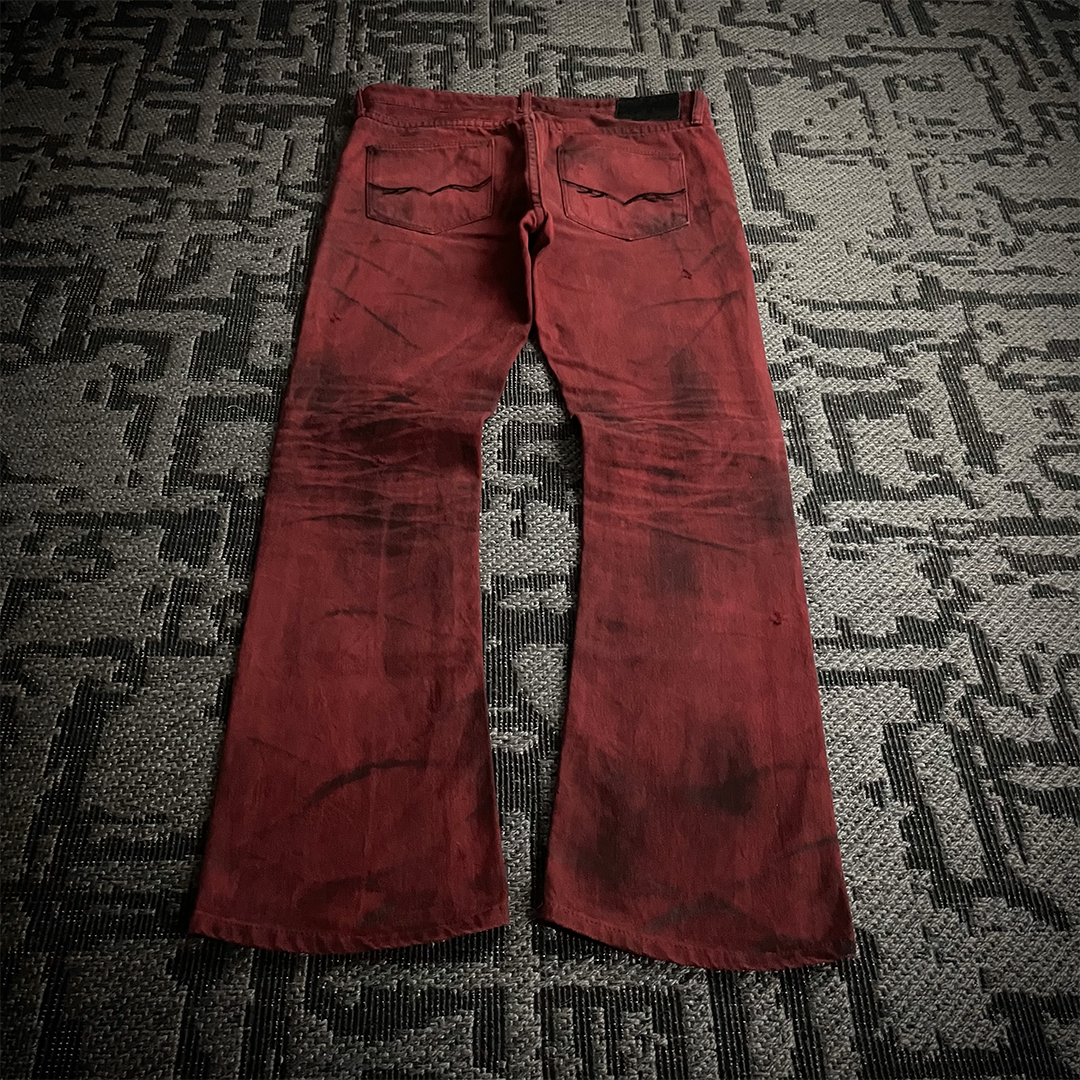 Fuga Japan Waxed Bootcut Pant
