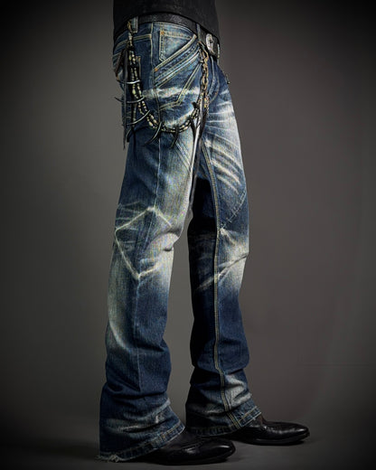 Nicole Club for Men Whiskered Boot Cut Jeans