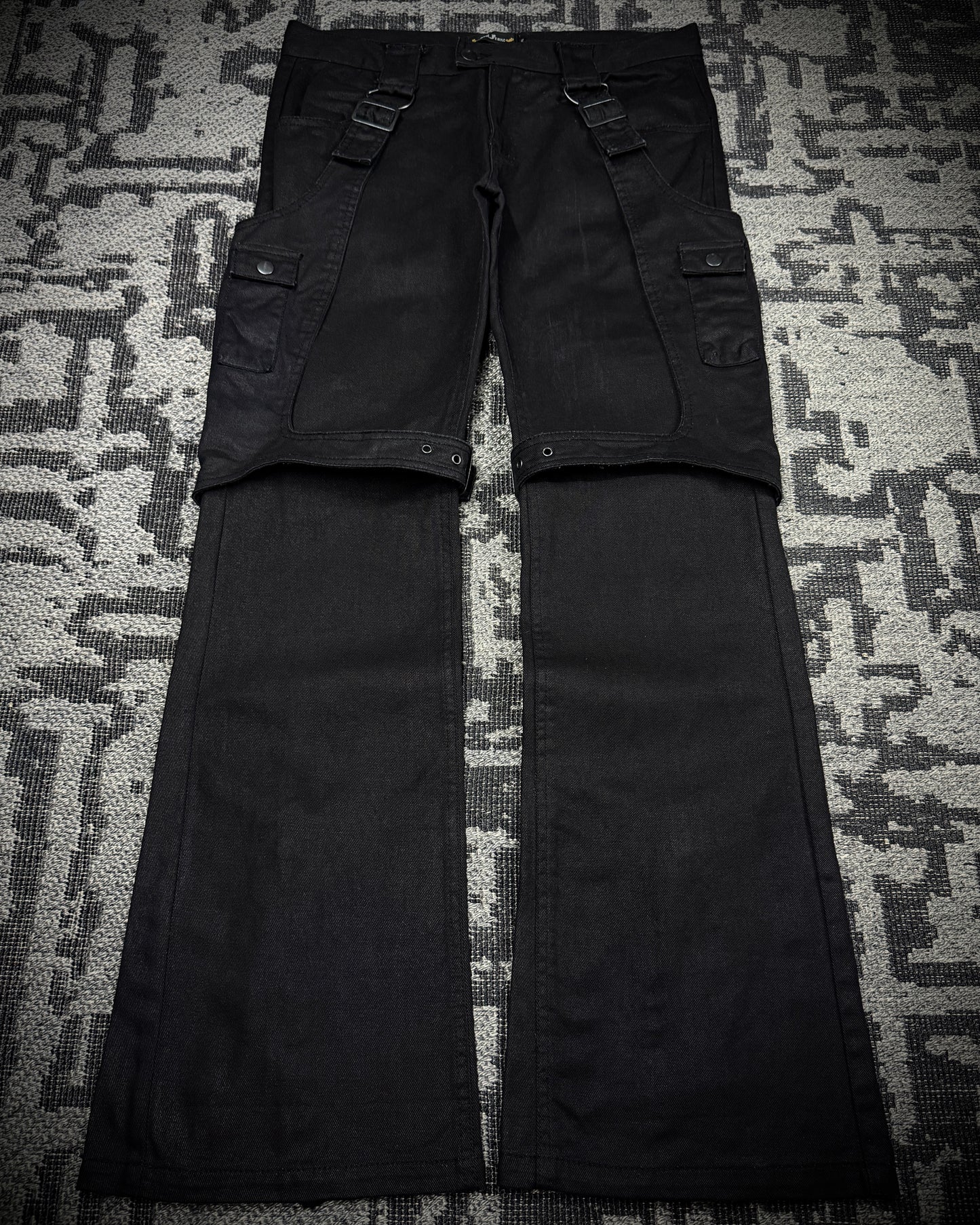 Roi Franc Utility Flared Pants