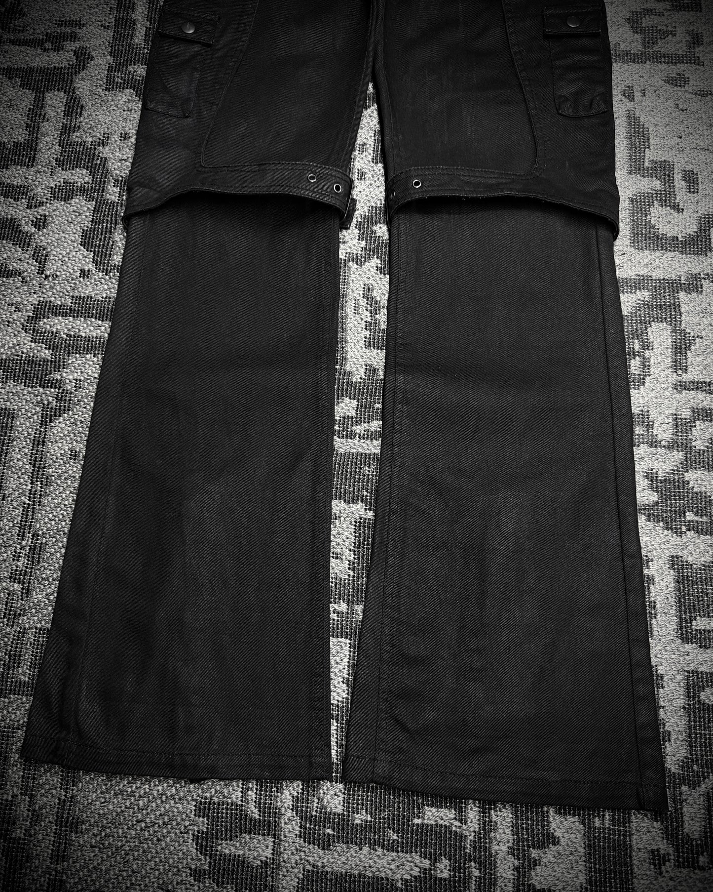 Roi Franc Utility Flared Pants
